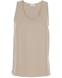 P.A.R.O.S.H. - Mouwloze Top - Lyst