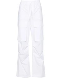 P.A.R.O.S.H. - Straight-Leg Cotton Cargo Trouser - Lyst
