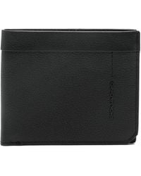 Piquadro - Bewerkte Portemonnee - Lyst