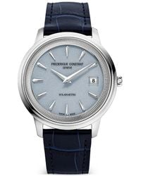 Frederique Constant - Classics Moneta Solarmetre 39Mm Watch - Lyst