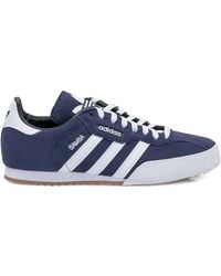 adidas - Samba Super Wildleder-Sneakers mit Streifen - Lyst