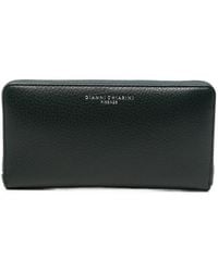 Gianni Chiarini - Grained-Leather Zip-Around Wallet - Lyst