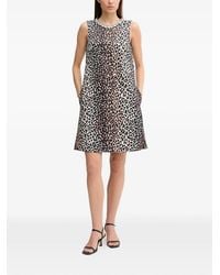 Ouí - Robe Courte À Motif Animalier - Lyst