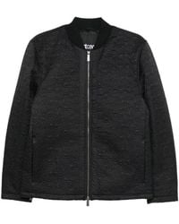 Just Cavalli - Quilted Logo-Embossed Jacket - Lyst