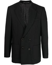 PT Torino - Double-breasted Wool Blazer - Lyst