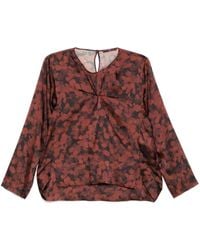 High - Alone Floral-Print Top - Lyst