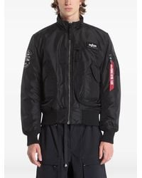 Alpha Industries - Engine Bomber Jacket - Lyst