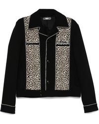Amiri - Leopard Print Bomber Jacket - Lyst