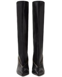 Versace - Bottes Gianni 90 Mm En Cuir Nappa - Lyst