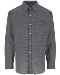 mfpen - Checked Long-Sleeve Shirt - Lyst