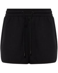 Emporio Armani - Drawstring Logo Shorts - Lyst