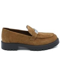 Tory Burch - Leelee Lug Loafers - Lyst