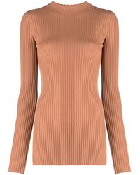 Nanushka - Bardia Ribbed Knitted Top - Lyst