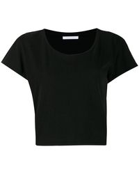 John Elliott - Jersey Cropped T-shirt - Lyst