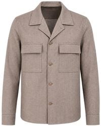 Briglia 1949 - Button-Up Pocket-Detail Jacket - Lyst