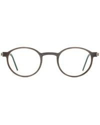 Lindberg - Brille Mit Rundem Gestell - Lyst