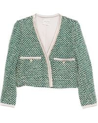 forte_forte - Tweed Jacket - Lyst