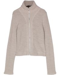Our Legacy - Musk Dusk Rope-weave Cardigan - Lyst
