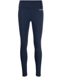 Sporty & Rich - Serif Logo-Print Leggings - Lyst