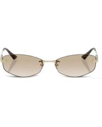 Jimmy Choo - Lunettes De Soleil À Design Sans Monture - Lyst