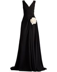 Tadashi Shoji - Port Kleid mit Falten - Lyst
