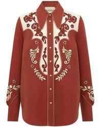 ALÉMAIS - Duke Embroidered Shirt - Lyst