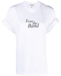 Victoria Beckham - Victoria Beckham T-shirt With Print Clothing - Lyst