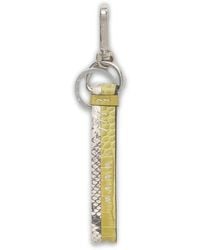 Marni - Leather Keyring With Logo - Lyst
