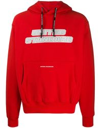 United Standard - Drawstring Logo Print Hoodie - Lyst