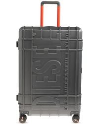 DIESEL - Embossed-Logo Suitcase - Lyst