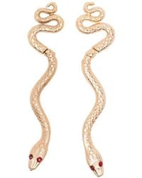 BLAKLACE - Snake Earrings - Lyst