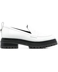 Sergio Rossi - Joan Slip-On Style Loafers - Lyst