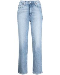 PAIGE - Cropped Jeans - Lyst