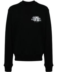 Amiri - Logo-print Cotton Sweatshirt - Lyst