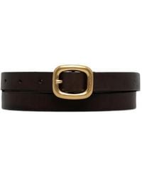 Marc O' Polo - Adina Logo-Engraved Leather Belt - Lyst