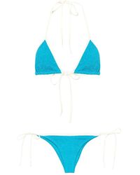 Mc2 Saint Barth - Shirred-effect Bikini - Lyst