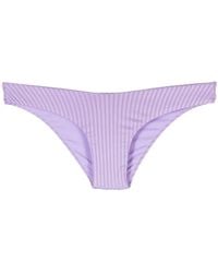 Melissa Odabash - Montreal Ribbed Bikini Bottoms - Lyst
