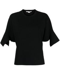 Stella McCartney - Asymmetric Short-sleeved T-shirt - Lyst