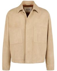 Tod's - Pashmy Coach Jacket - Lyst