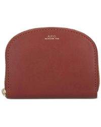A.P.C. - Zip-Around Purse - Lyst