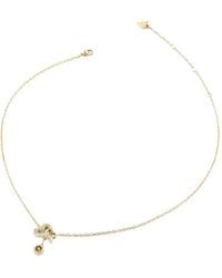 Guess - Love Bites Pavé-Heart-Pendant Necklace - Lyst