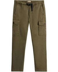 Woolrich - Belted Cargo Trousers - Lyst