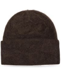 Soft Goat - Brushed Beanie Hat - Lyst