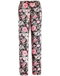 Aubade - Toi Mon Amour Floral-Print Silk Pajamas - Lyst