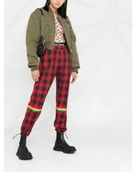 Palm Angels - Cropped Logo-patch Bomber Jacket - Lyst