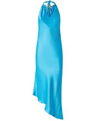 Pinko - Halter-Neck Asymmetrical Dress - Lyst
