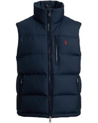 Polo Ralph Lauren - The Gorham Bodywarmer Met Hoge Hals - Lyst