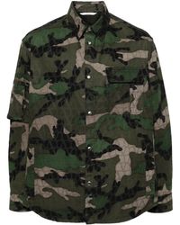 Valentino Garavani - Camouflage-Pattern Jacket - Lyst