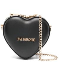 Love Moschino - Heart-Shape Chain-Strap Cross Body Bag - Lyst