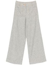 Sessun - Manhatti Striped Palazzo Pants - Lyst